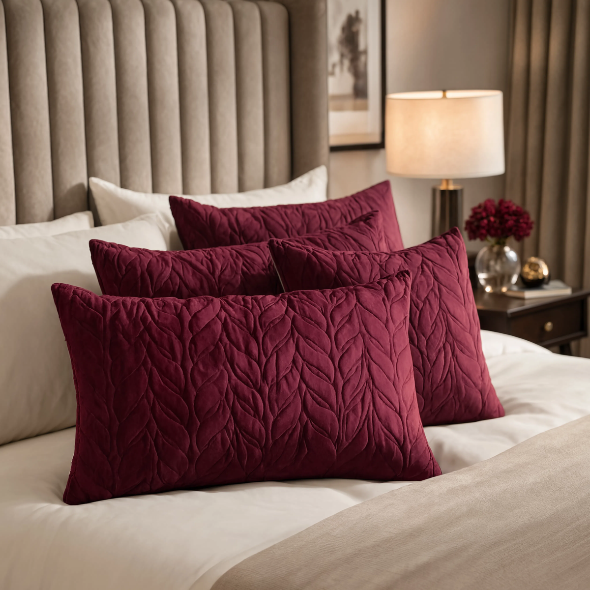 Set x4 Almohada Hotelera aforro acolchado - 45 x 65
