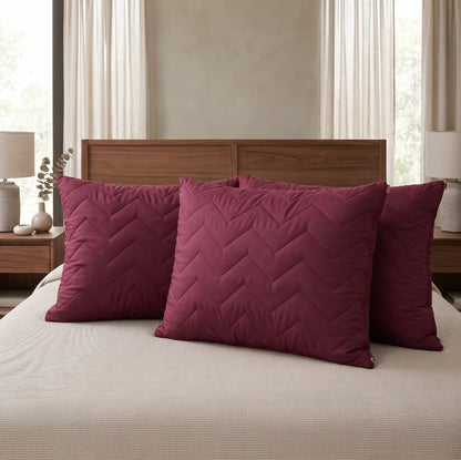 Set x2 Almohadas Doble forro acolchado - 70x50 cm